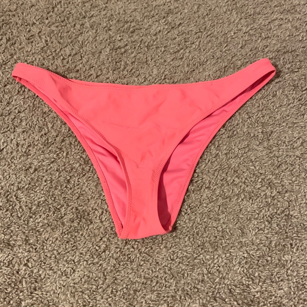 Hot pink bikini bottoms